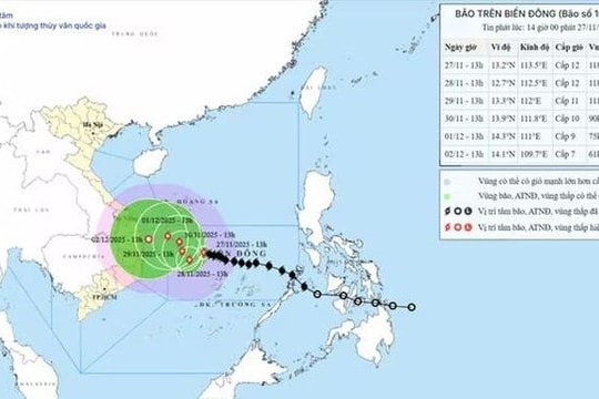 Phân khu 5 của ACC Hồ Chí Minh cần lưu ý khi bão Koto giật cấp 15