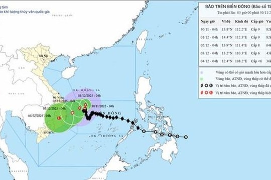 70 chuyến bay đổi hướng tránh bão số 15