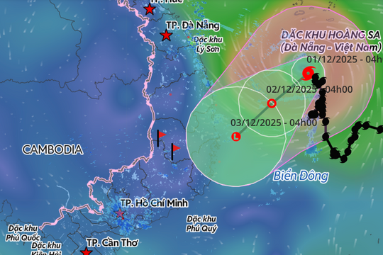 55 chuyến bay đổi hướng tránh bão số 15