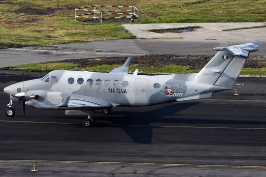 Rơi máy bay Hải quân Mexico ngoài khơi Texas, 5 người tử vong