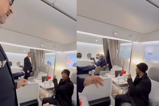 Tranh cãi chuyện quay video clip trên khoang thương gia