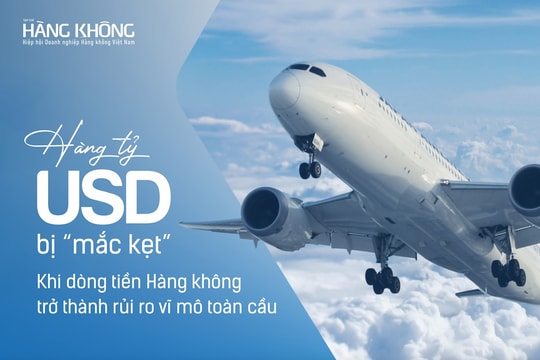 Ngành hàng không bị 'mắc kẹt' hơn 1,2 tỷ USD đồng doanh thu