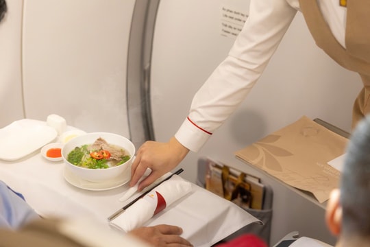 Thực đơn hương vị Tết trên những chuyến bay Xuân