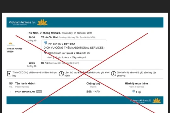 Tết gần kề, đừng để 'sập bẫy vé giả'