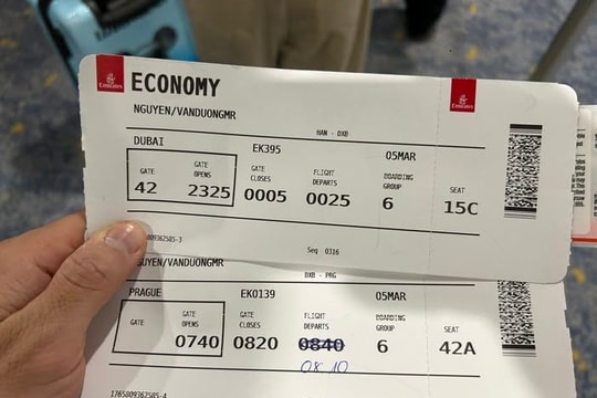 ‘Vật vã’ săn vé các chuyến bay hồi hương từ vùng chiến sự Trung Đông