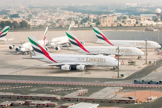 Hàng không vùng Vịnh 'bốc hơi' 1,5 tỷ USD doanh thu mỗi tuần do chiến sự