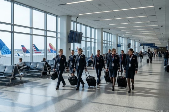 Tiếp viên Mỹ gây áp lực tăng lương, ngành hàng không đứng trước bước ngoặt lớn