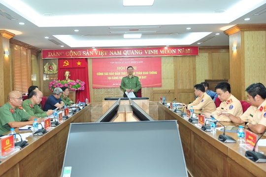 Tăng cường đảm bảo trật tự, an toàn giao thông tại cảng hàng không, sân bay