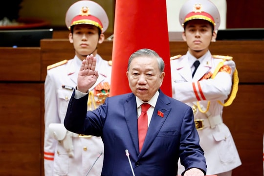 Quốc hội kiện toàn các chức danh lãnh đạo chủ chốt của Quốc hội và Nhà nước