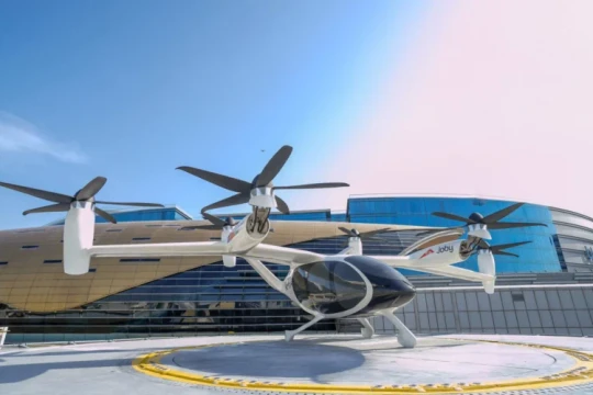 Chiêm ngưỡng nhà ga dành riêng cho taxi bay đầu tiên trên thế giới tại Dubai
