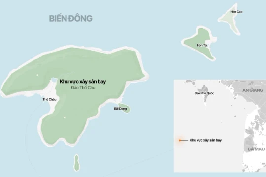 Sân bay Thổ Chu chính thức vào quy hoạch cảng hàng không toàn quốc