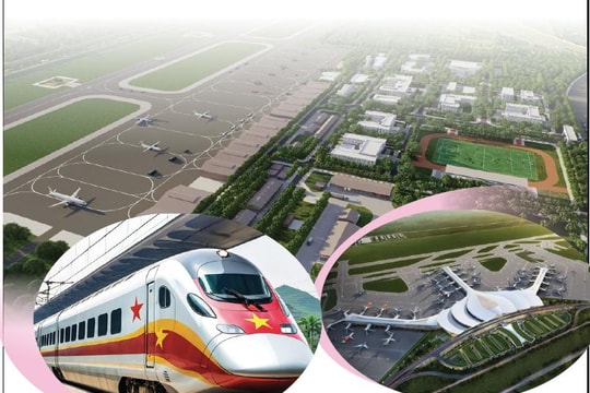 Sân bay Long Thành đối mặt nguy cơ chồng lấn đường sắt, metro kết nối