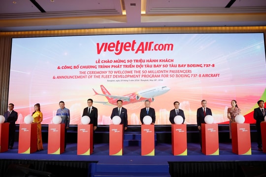 Vietjet tăng hiện diện tại Thái Lan với chiến lược phát triển đội bay quy mô lớn