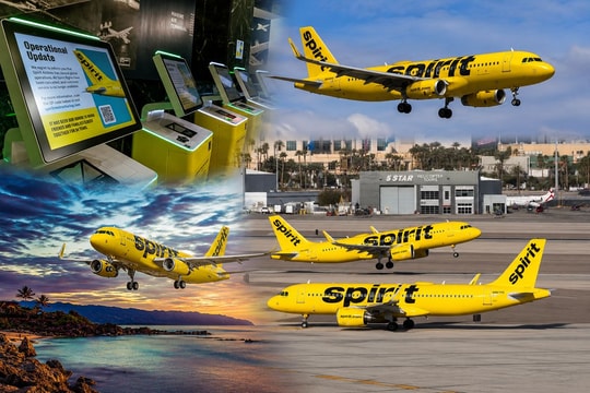 Quy trình phức tạp để "giải thể" hoàn toàn Spirit Airlines sau tuyên bố phá sản