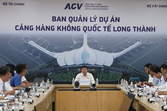 Tân Chủ tịch ACV kiểm tra trực tiếp, đốc thúc tiến độ sân bay Long Thành