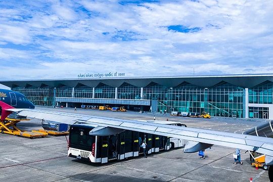 Từ tháng 7/2026, sân bay Vinh có thêm đường bay đến Cam Ranh