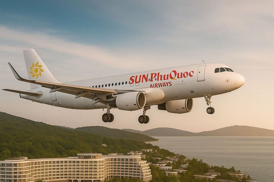 Sun PhuQuoc Airways mở hai đường bay thẳng đến Thành Đô, giá vé chỉ từ hơn 2 triệu đồng