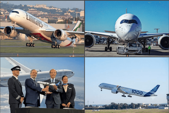 Airbus bước vào chu kỳ tăng trưởng mới nhờ làn sóng đặt hàng toàn cầu