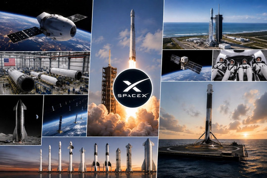 Cổ phiếu SpaceX giảm mạnh trong ngày gia nhập chỉ số Nasdaq-100