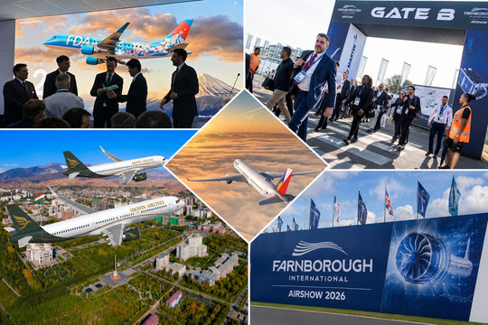 Farnborough 2026: Ngày thứ hai ghi nhận hơn 500 đơn hàng máy bay và động cơ