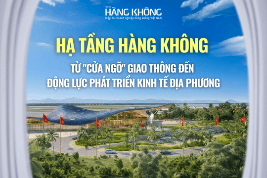 Hạ tầng hàng không: Từ "cửa ngõ" giao thông đến động lực phát triển kinh tế