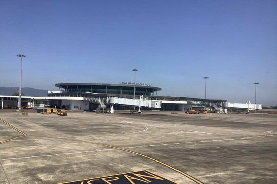 Gia Lai đề xuất mở chuyến bay charter quốc tế đến sân bay Phù Cát