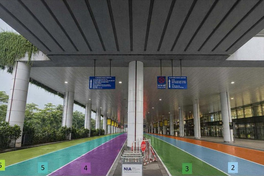 Sân bay Nội Bài triển khai phương án phân luồng giao thông mới từ 3/8