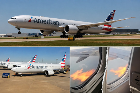 Va phải chim, động cơ Boeing 737 chở 181 người ‘bốc cháy’