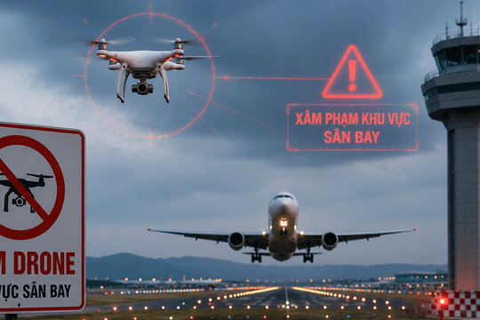 Bộ Công an cảnh báo nguy cơ từ thiết bị bay không người lái