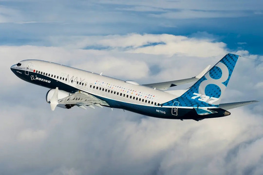 Boeing lại gặp rắc rối với dòng máy bay Boeing 737 MAX