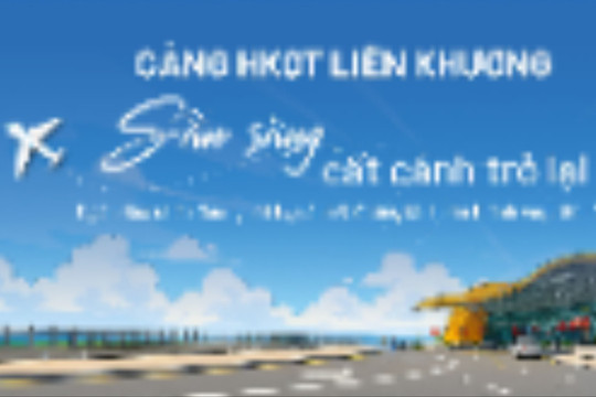 Cảng Hàng không quốc tế Liên Khương chính thức mở lại 'cánh cửa' bầu trời