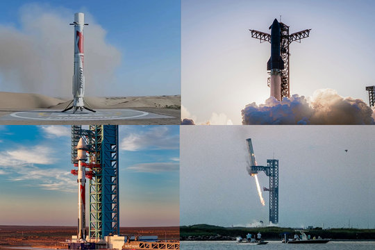 Trung Quốc vẫn bị SpaceX bỏ xa trong cuộc đua không gian