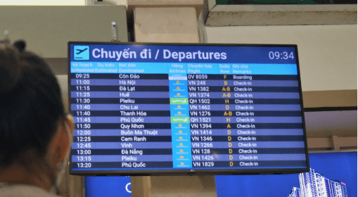 Cách tra cứu chuyến bay bị chậm, hủy chuyến nhanh nhất