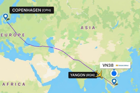 Sản phụ sinh con trên chuyến bay Vietnam Airlines, máy bay hạ cánh tại Myanmar