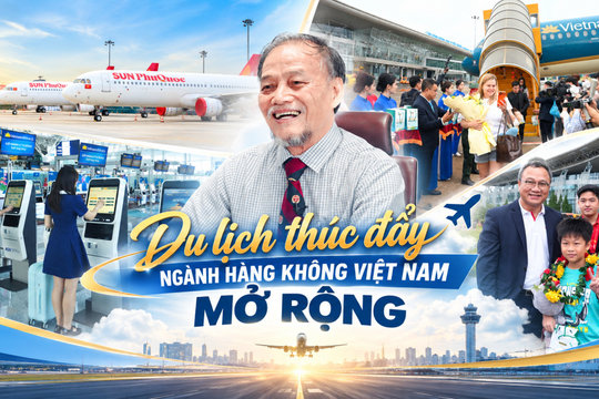 Du lịch thúc đẩy ngành hàng không Việt Nam mở rộng