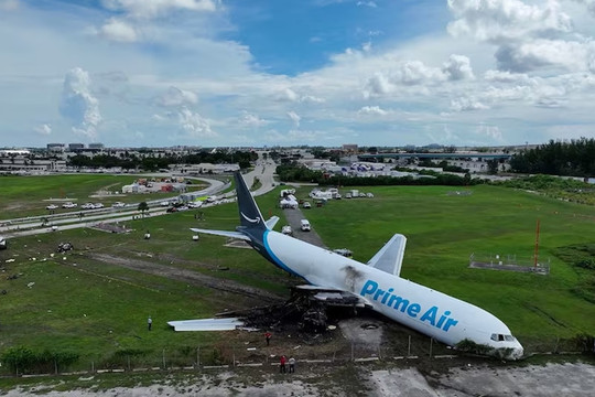 Hộp đen hé lộ phút cuối máy bay Amazon Prime Air gặp nạn
