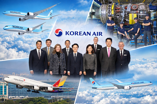 Tham vọng lớn của Korean Air trong thương vụ đầu tư 44,8 tỷ USD