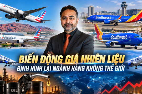 Giá nhiên liệu đang định hình lại ngành hàng không thế giới