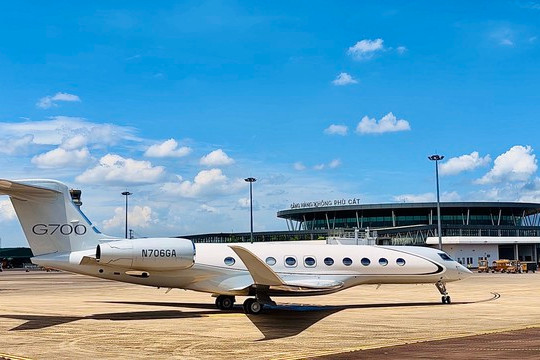 Khám phá ‘dinh thự bay’ Gulfstream G700 vừa xuất hiện tại Việt Nam