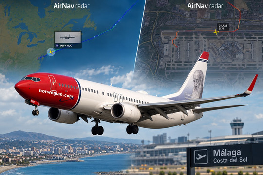 Hành khách tử vong trên chuyến bay của hãng Norwegian