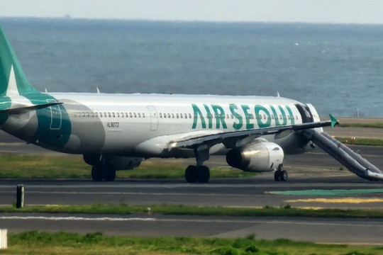 Cháy sạc dự phòng trên chuyến bay của Air Seoul đến Đà Nẵng