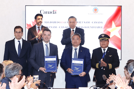 Việt Nam - Canada mở rộng hợp tác hàng không sau chuyến thăm của Tổng Bí thư, Chủ tịch nước Tô Lâm