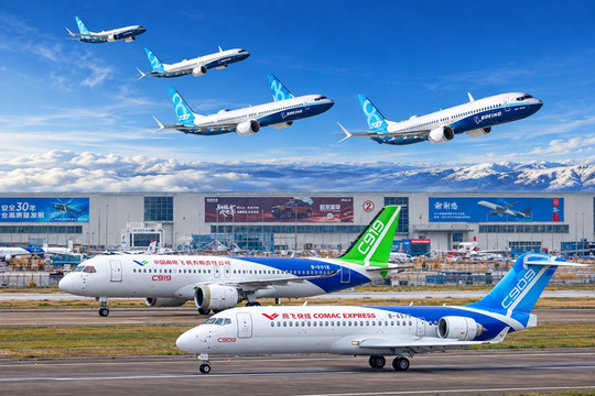 Trung Quốc gia tăng sức ép lên ngành hàng không Mỹ