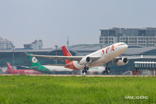 Airbus A330 đầu tiên của hãng hàng không trẻ nhất Việt Nam cất cánh