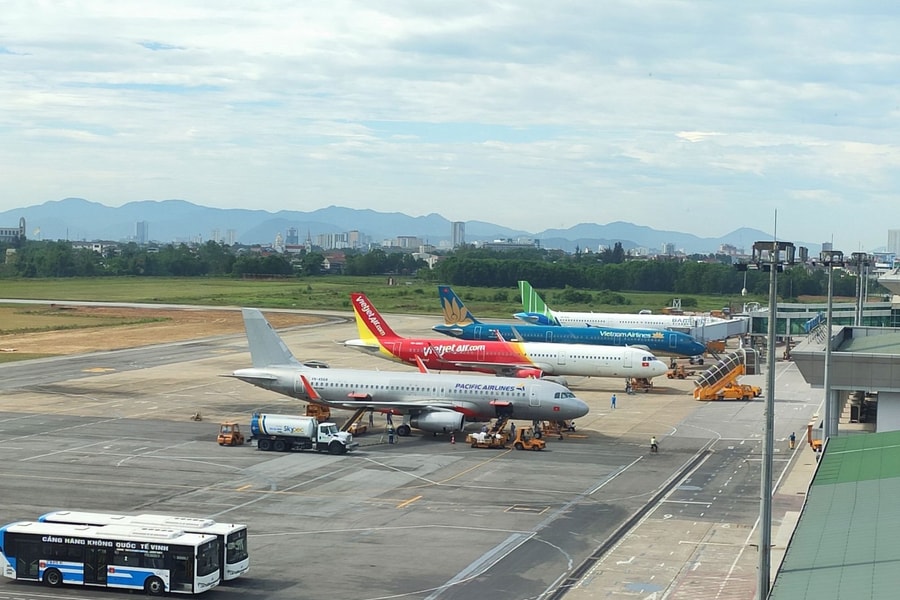 Dự kiến nâng cấp Cảng Hàng không Quốc tế Vinh vào tháng 6