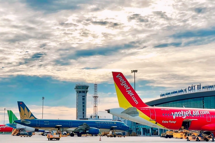 Đề xuất hỗ trợ mở đường bay mới tại sân bay Cát Bi