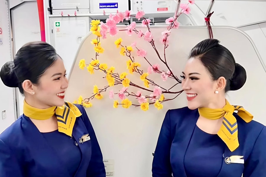 Pacific Airlines vươn lên thành hãng bay đúng giờ nhất tháng 2