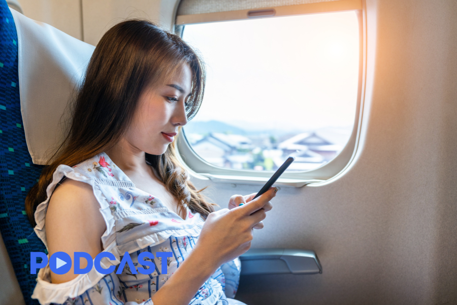 Vì sao không sử dụng được điện thoại trên máy bay