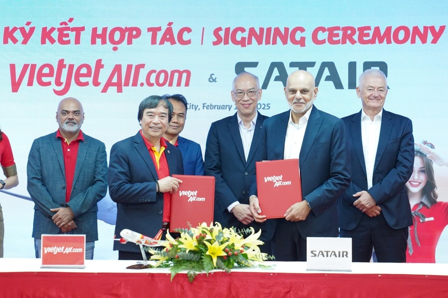 Vietjet và Satair hợp tác chiến lược tối ưu hóa chuỗi cung ứng từ Airbus