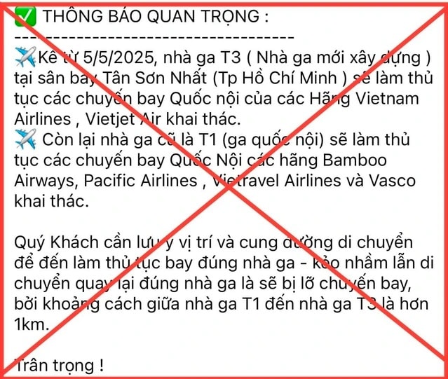 Chưa có kế hoạch chuyển quầy thủ tục chuyến bay từ nhà ga T1 sang T3, Tân Sơn Nhất